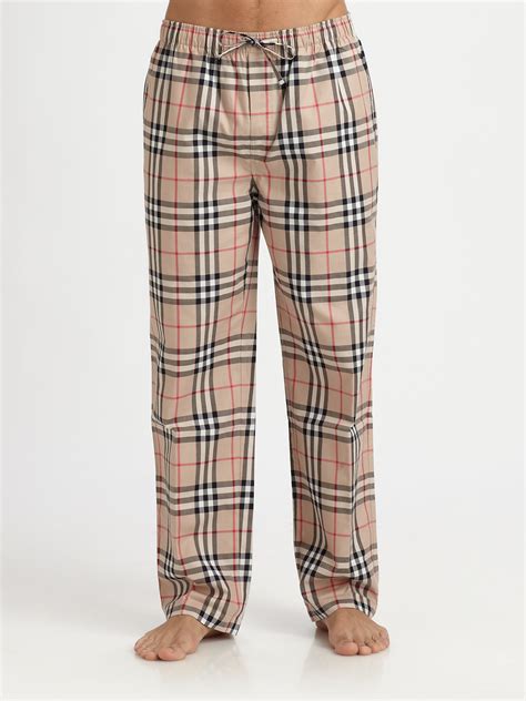 burberry pajama pants